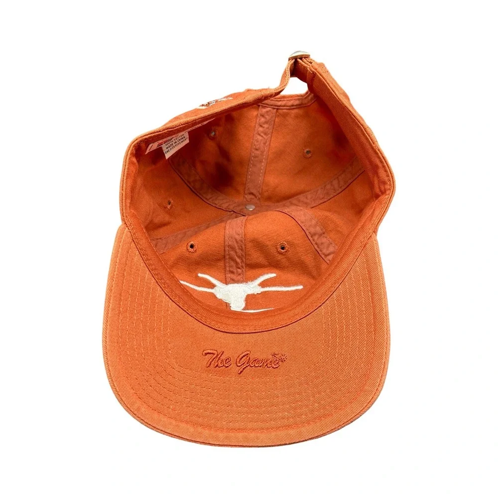The Game University of Texas Longhorns Dad Hat Burnt Orange Adjustable Cap‎